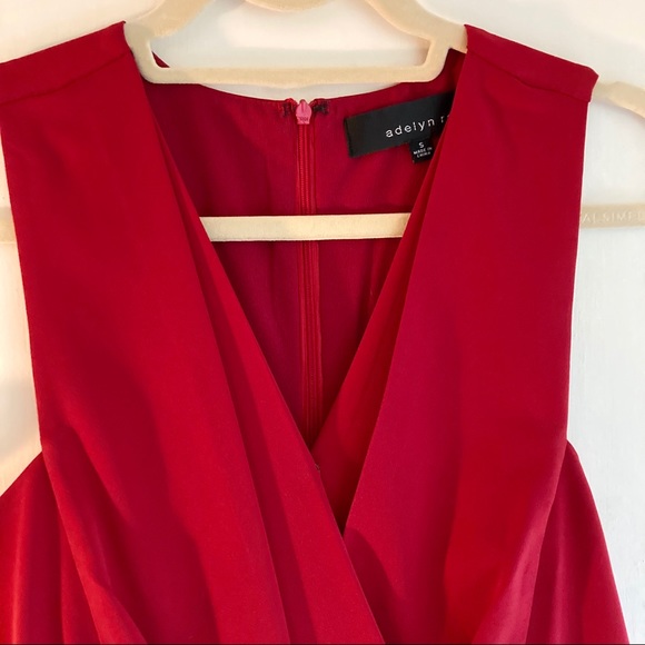 Classy Red Adelyn Rae Dress - Picture 2 of 3